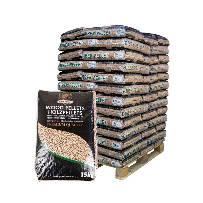 990kg Nadelholz Pellets - "Biber" inkl. Lieferung