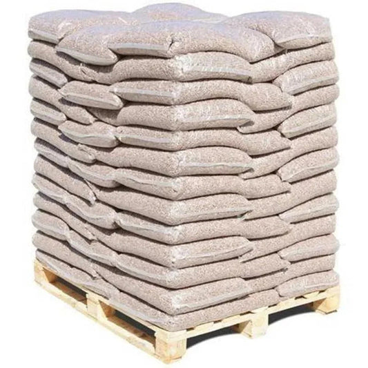 Holzpellets Hartholz Buche/Eiche 6mm, 990kg Palette
